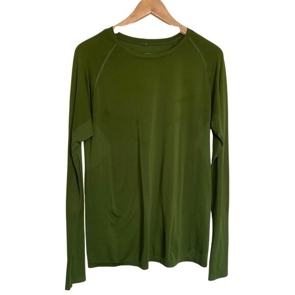 Patagonia Shirt Men M Green Mountain Graphic Stay Cool Stretch Active Outdoor - Picture 1 of 10